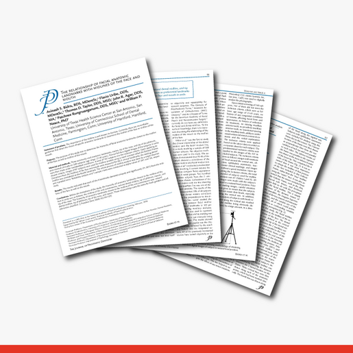 The relationship of facial anatomic 1