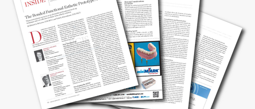 The Bonded Functional Esthetic Prototype Part 1 1