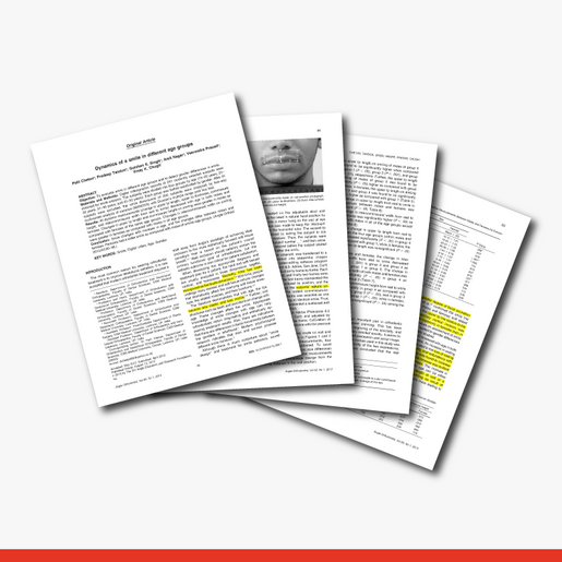 Dynamics of a smile in different age groups 1