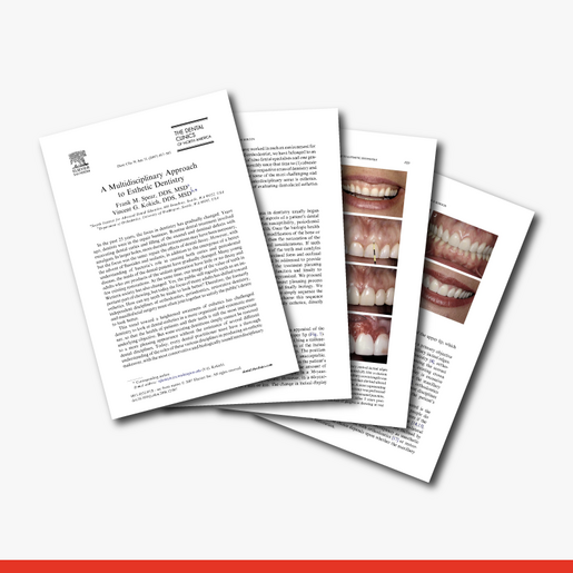 A Multidisciplinary Approach to Esthetic Dentistry