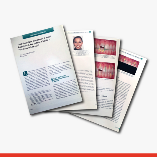 Three Dimensional Management of Dental Proportions A New Esthetic Principle The Frame of Reference A Survey of Dentulous 1