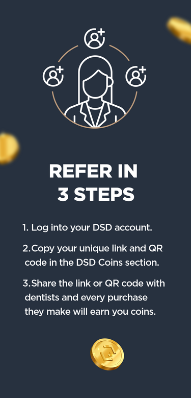 DSD Referral Links Landing Page Refer in 3 Steps Web