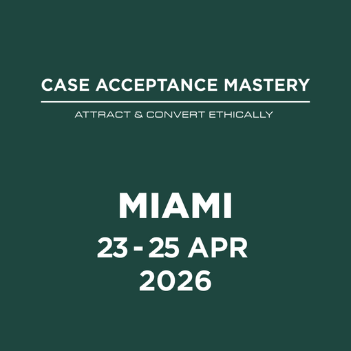 Case Acceptance Mastery COURSE IMAGE CARD 1080 x 1080