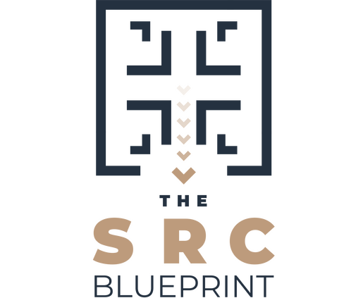 THE SRC BLUEPRINT HEADER LOGOS Colour