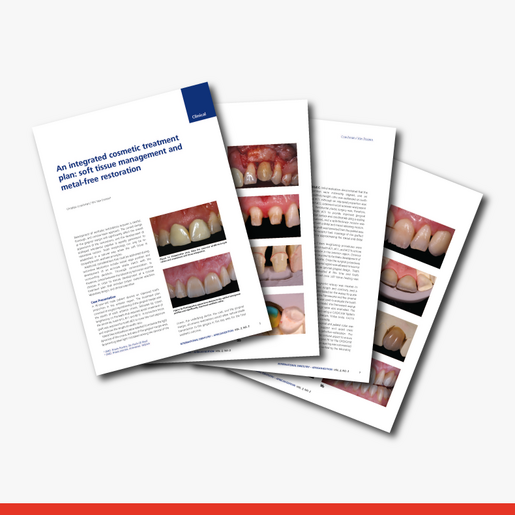 An integrated cosmetic