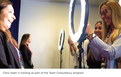 DSD Team Consultancy practicing photoshoot