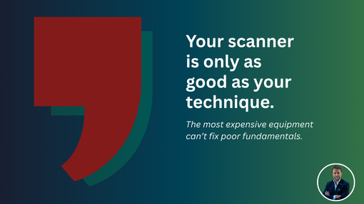 Scanner Mastery Christian quote Your scanner is only as good as your technique