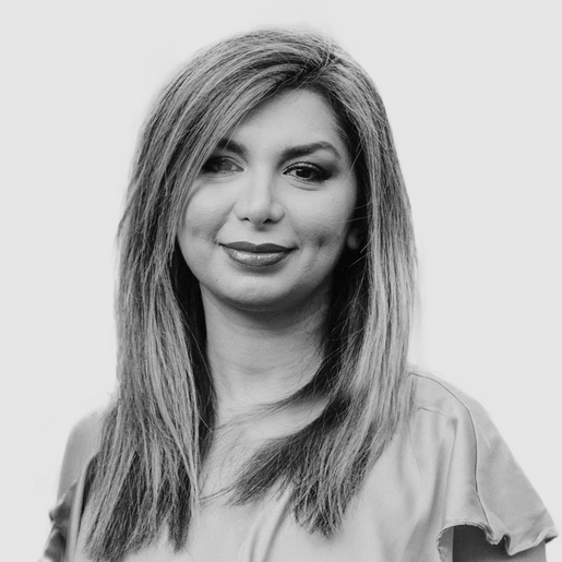 Lily Taheri black and white