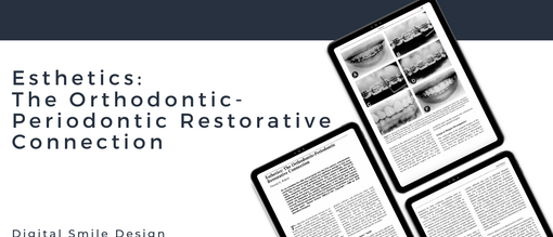 Esthetics The Orthodontic Periodontic Restorative Connection
