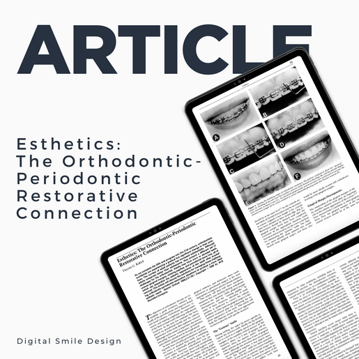 SQUARE thumbnail Esthetics The Orthodontic Periodontic Restorative Connection