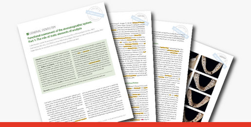 Functional assessment of the stomatognathic system part 1 2021