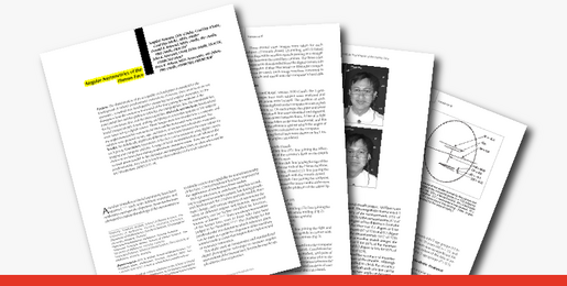 Angular Asymmetries of the Human Face