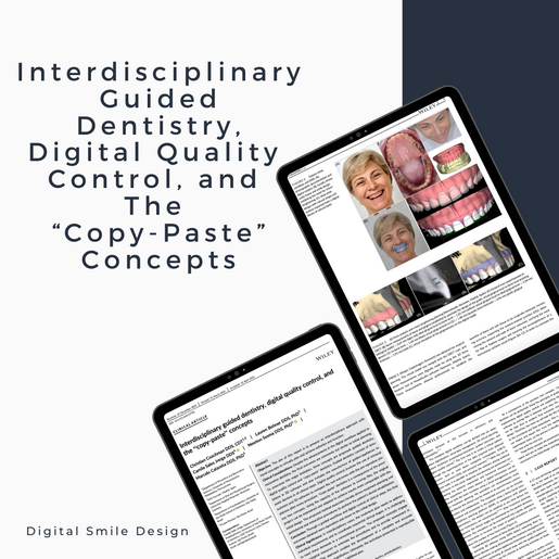 SQUARE thumbnail Interdisciplinary Guided Dentistry Digital Quality Control And The Copy Paste Concepts