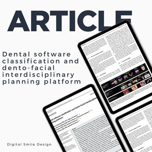 SQUARE thumbnail Dental software classification and dento facial interdisciplinary planning platform