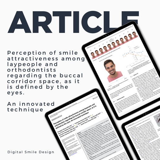 S Perception of smile attractiveness among laypeople and orthodontists regarding the buccal corridor space