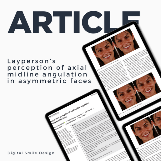 S Laypersons perception of axial midline angulation in asymmetric faces