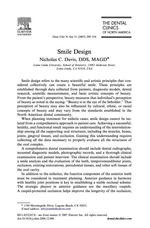 Smile Design