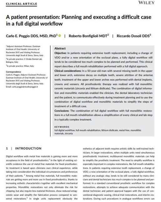 A patient presentation