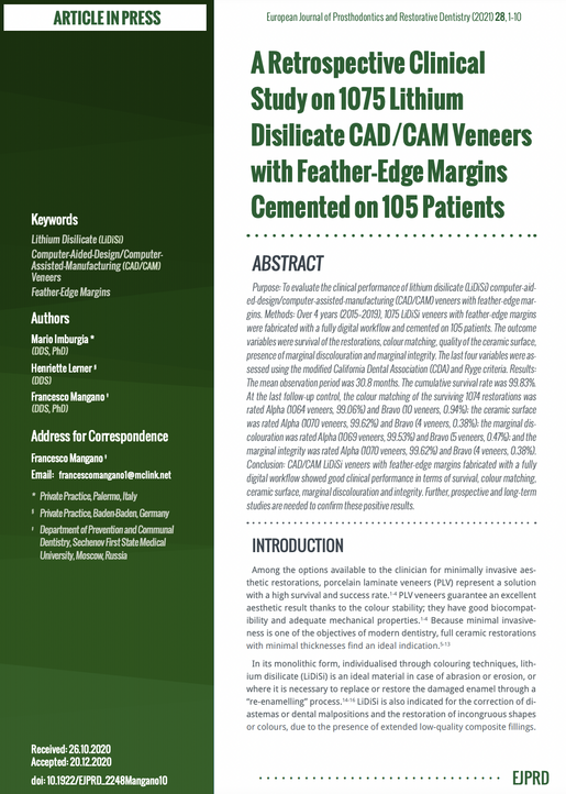 A Retrospective Clinical