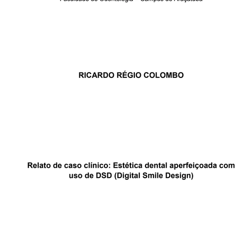 Relato de caso clínico