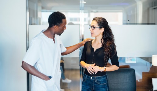Dentist with an anxious patient - What is it costing you NOT doing guided dentistry ARTICLE IMAGE