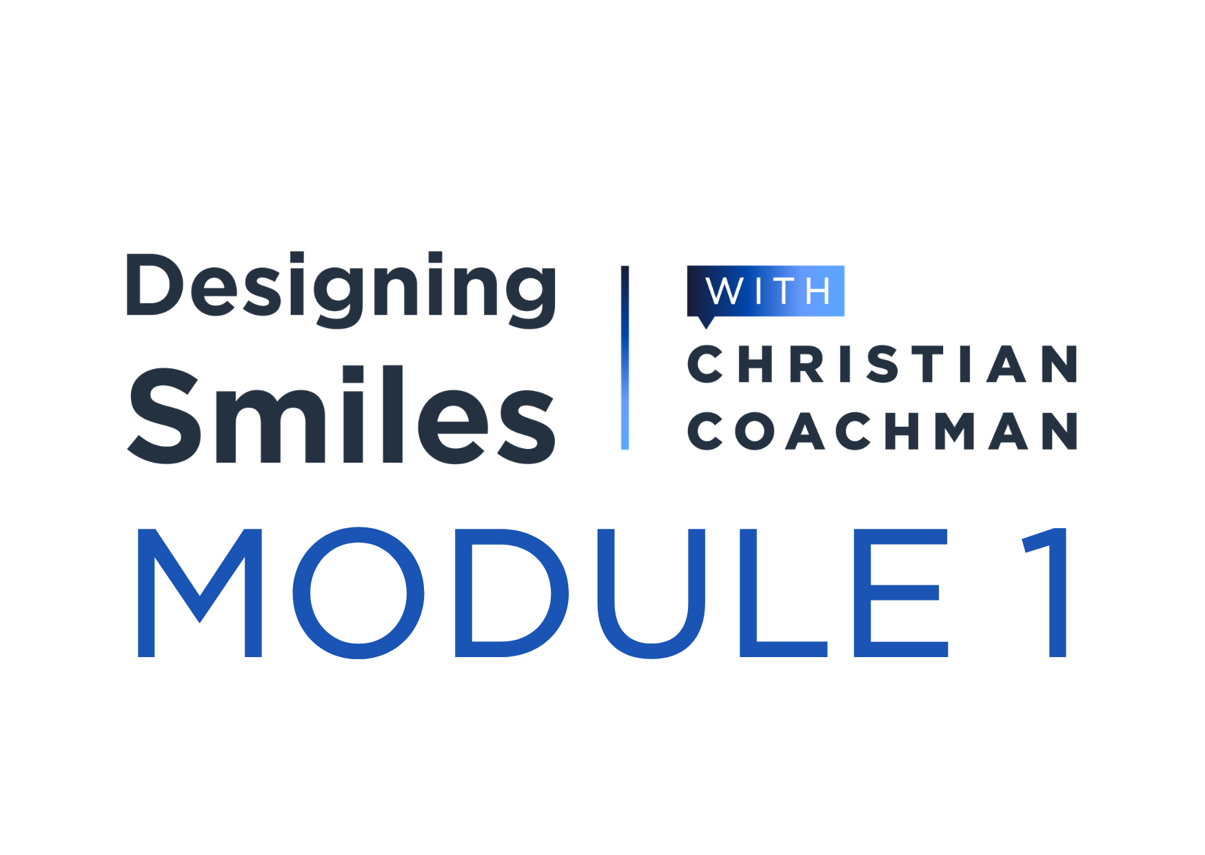 Designing Smiles Module 1 logo