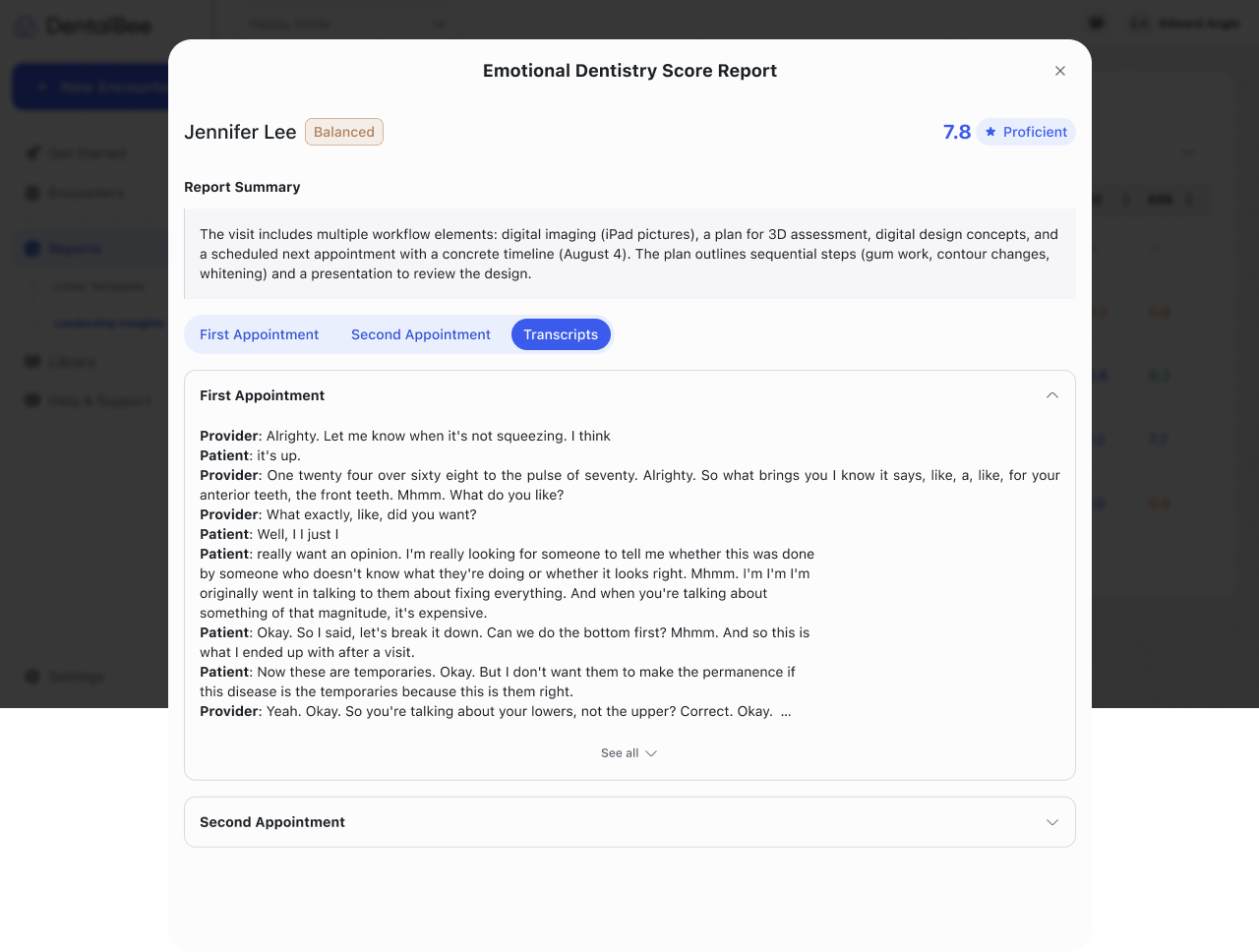 DentalBee Insight Report - Communication Analysis