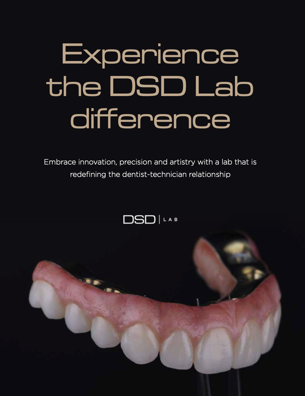 DSD Dental Lab brochure