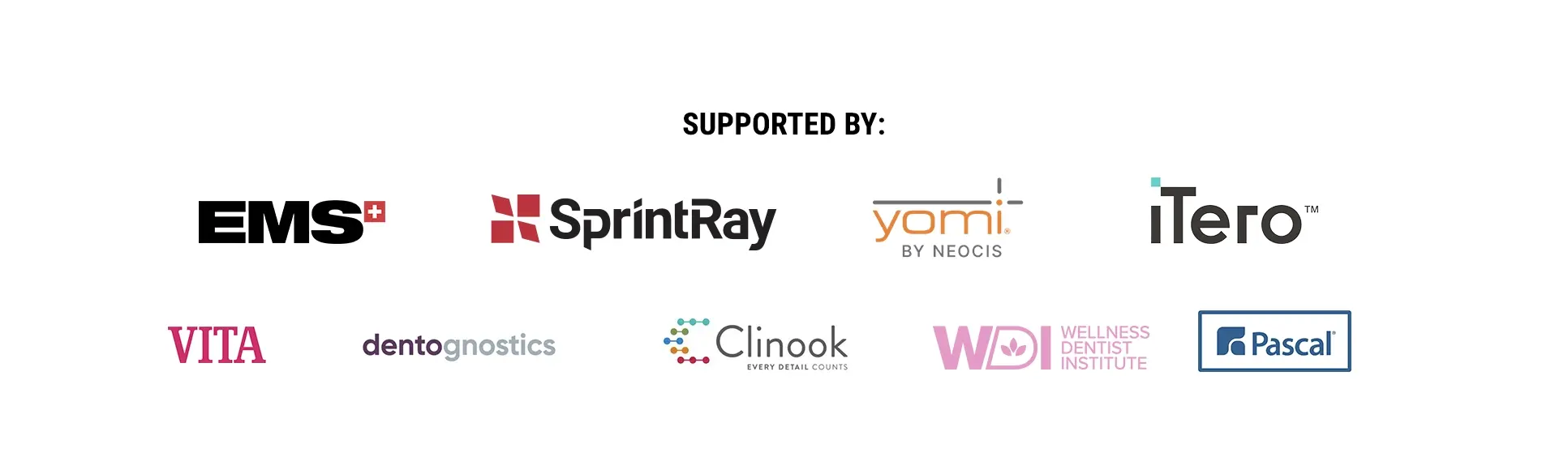 Case Acceptance Mastery Sponsors